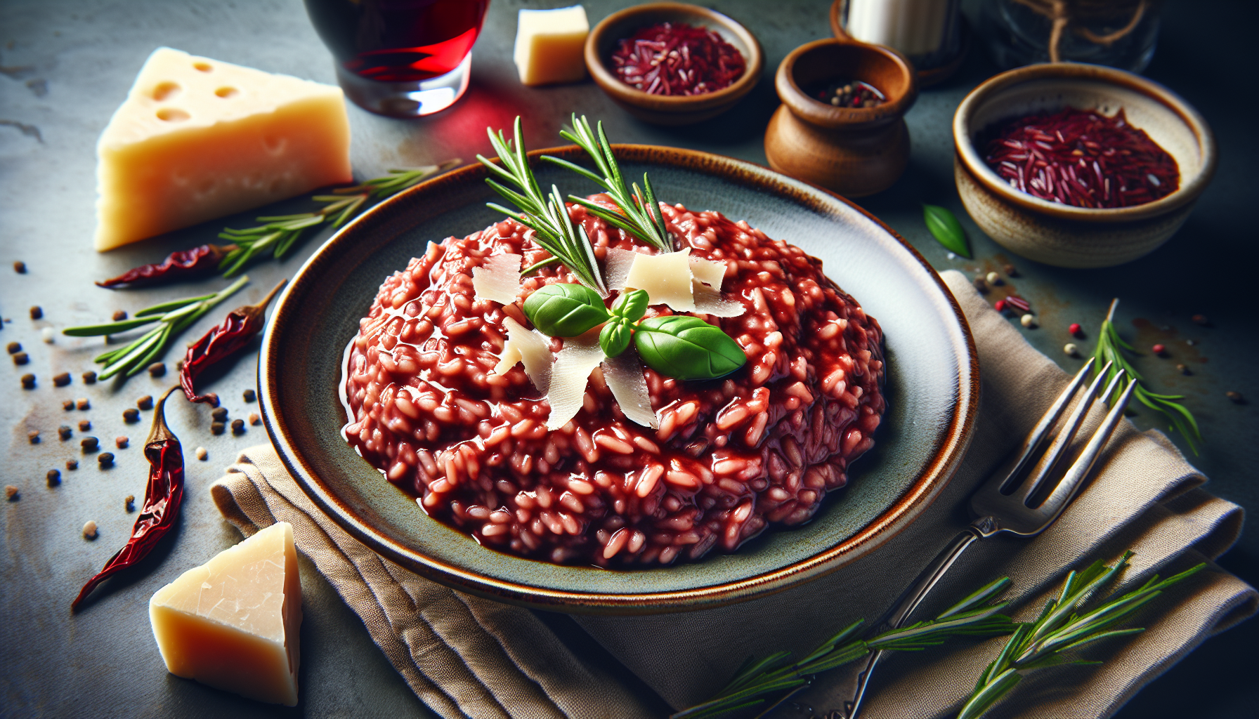 Risotto al barolo